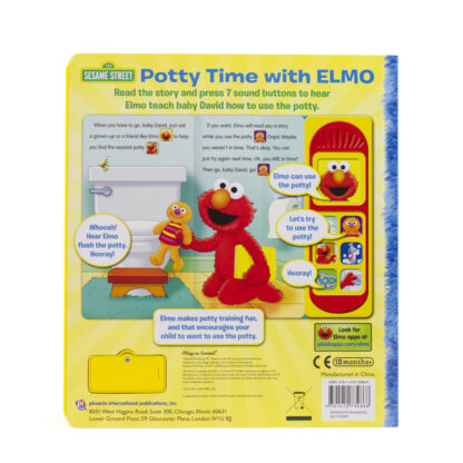 Potty Time with Elmo! Sesame Street PI Kids Children's Book