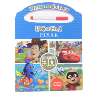 Write-and-Erase Look and Find: Disney and Pixar Children's Book