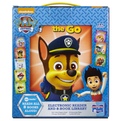 Nickelodeon PAW Patrol: Electronic Reader and 8-Book Library Sound Book Set Back