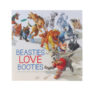 Beasties Love Booties Sunbird Silly, Animals, Dogs, Shoes, Children's Picture Book