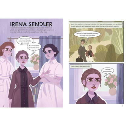 It's Her Story Irena Sendler A Graphic Novel Sunbird Children's Book