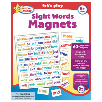 Active Minds Sight Words Magnets Sequoia Children's Publishing Activity Sheet