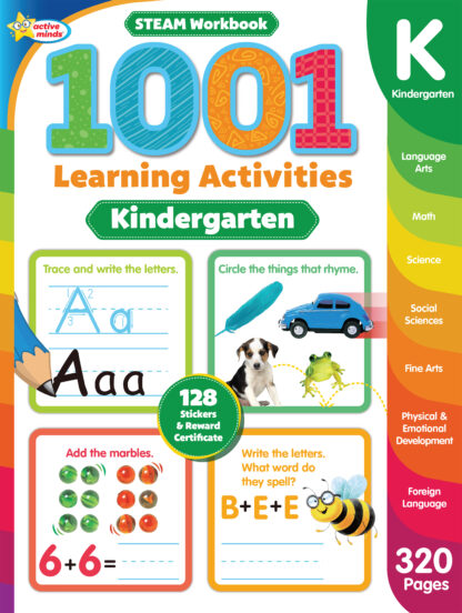 Active Minds 1001 Kindergarten Learning Activities Sequoia Children's Publishing Activity Sheet