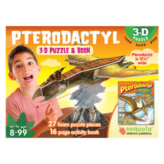 Pterodactyl 3-D Puzzle and Book Sequoia Children's Publishing
