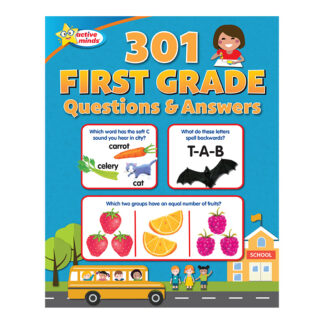 Active Minds 301 First Grade Questions and Answers Sequoia Children's Publishing Book