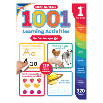 Active Minds 1001 First Grade Learning Activities Sequoia Children's Publishing Book
