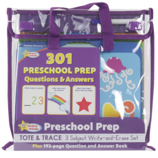 Active Minds Preschool Prep Tote and Trace Sequoia Children's Publishing Book