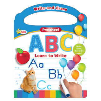 Active Minds Write-and-Erase Preschool ABC Sequoia Children's Publishing Book