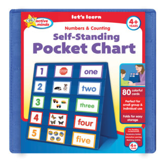 Active Minds - Numbers & Counting Self-Standing Pocket Chart Sequoia Children's Publishing Books