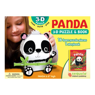 Panda 3-D Puzzle & Baby Panda Book Set Sequoia Children's Publishing