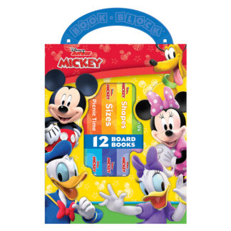 Disney Junior Mickey Mouse Clubhouse: 12 Children's Board Books Library