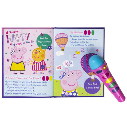 Peppa Pig: Sing with Peppa! Look and Find Children's Microphone and Songbook Set