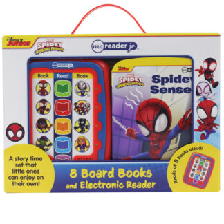 Marvel Spidey and His Amazing Friends: Me Reader Jr 8 Board Books and Electronic Reader PI Kids Sound Book Set