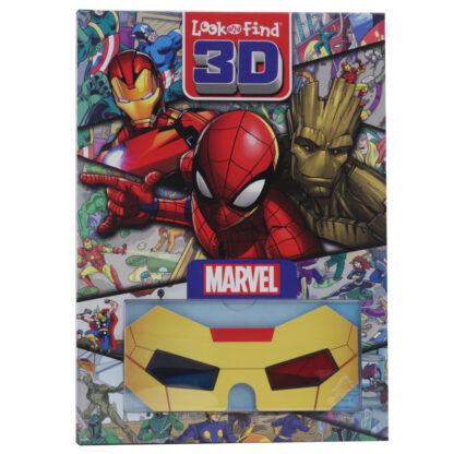 Marvel: Look and Find 3D Spider-man PI Kids Book