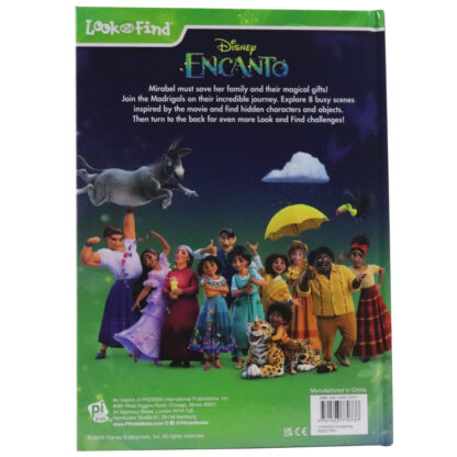 Disney Encanto, Mirabel, Bruno, and Isabela Look and Find Children's Activity Book