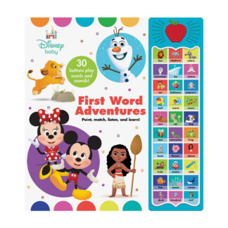 Disney Baby: First Word Adventures, Moana, Frozen, and Mickey Mouse Children's Sound Book