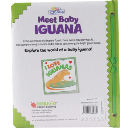 Active Minds Explorers: Meet Baby Iguana Sequoia Children's Publishing Book