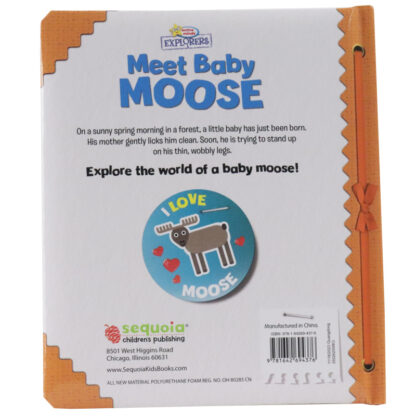 Active Minds Explorers: Meet Baby Moose Sequoia Children's Publishing Book