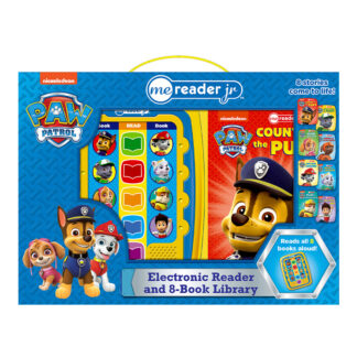 Nickelodeon PAW Patrol: Me Reader Jr Electronic Reader and 8-Book Library Sound Book Set