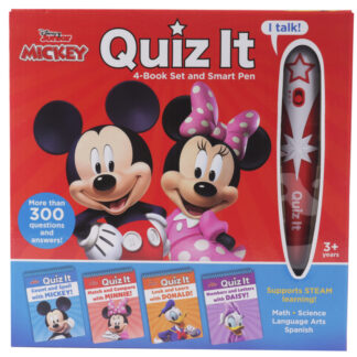 Disney Mickey Mouse Clubhouse: Quiz It 4-Book Set and Smart Pen PI Kids