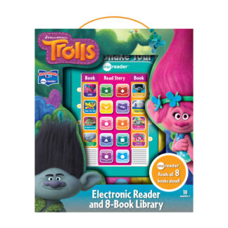 DreamWorks Trolls: Me Reader Electronic Reader and 8-Book Library PI Kids Sound Book Set