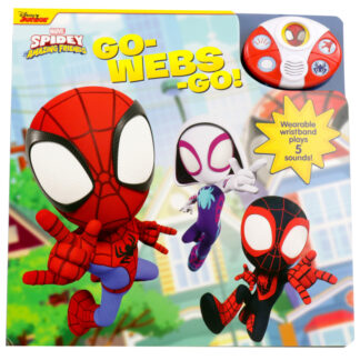 Disney Junior Marvel Spidey and His Amazing Friends: Go-Webs-Go! PI Kids Sound Book and Wristband