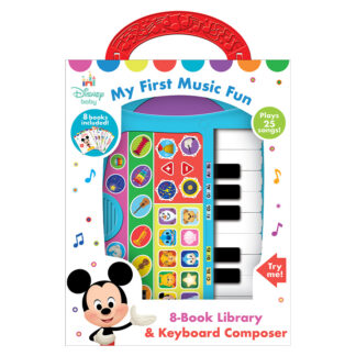 Disney Baby: My First Music Fun 8-Book Library and Keyboard Composer Sound Book Set PI Kids