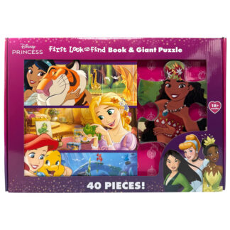 Disney Princess: First Look and Find Book & Giant Puzzle Set PI Kids