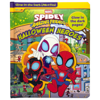 Disney Junior Marvel Spidey and His Amazing Friends: Halloween Heroes Glow in the Dark Look and Find PI Kids Book