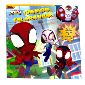 Marvel Spidey y sus Sorprendentes Amigos: ¡Vamos, Telarañas! ¡Ponte la pulsera 7 toca sus 5 sonidos!