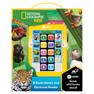 National Geographic Kids: Me Reader 8-Book Library and Electronic Reader Sound Book Set PI Kids