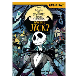 Disney Tim Burton's The Nightmare Before Christmas Where's Jack? PI Kids Look and Find Book