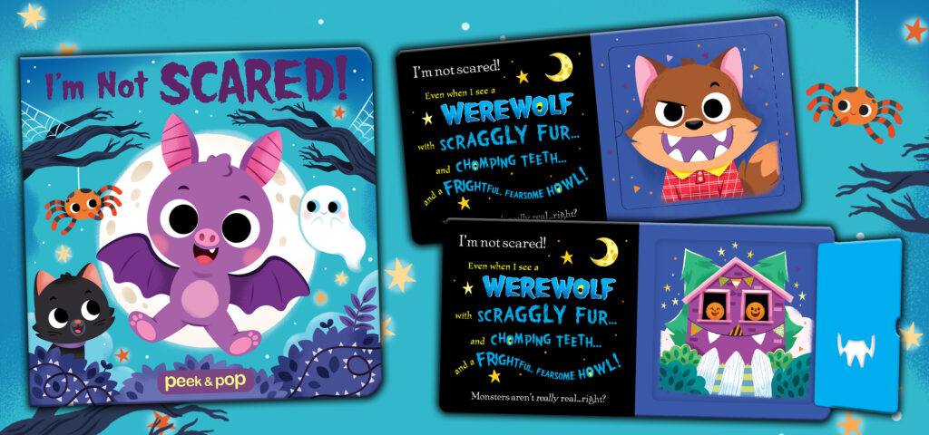 I'm Not Scared! Halloween Kids Book by PI Kids
